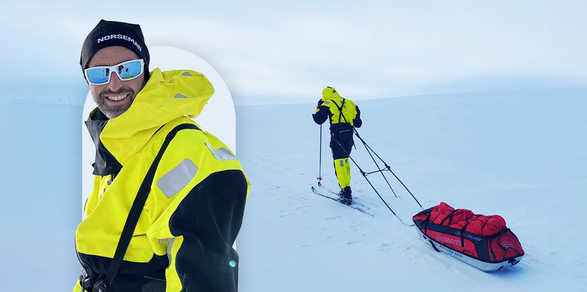 12 mil over Hardangervidda i overlevelsesdrakten Øy-Vind Survive