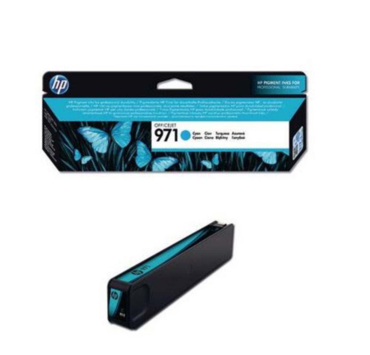 Blekk 971 HP CN622AE cyan - Blekk 971 HP CN622AE cyan