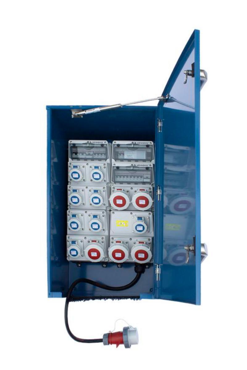 Stålskap Eltosea LTC - Stålskap syref 900H 8x16A 5x32 Inn 1x64A