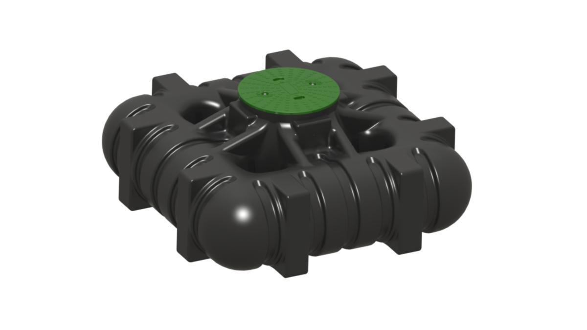 Samletank Cipax - 3000 liter Samletank Lavtbyggende Cipax