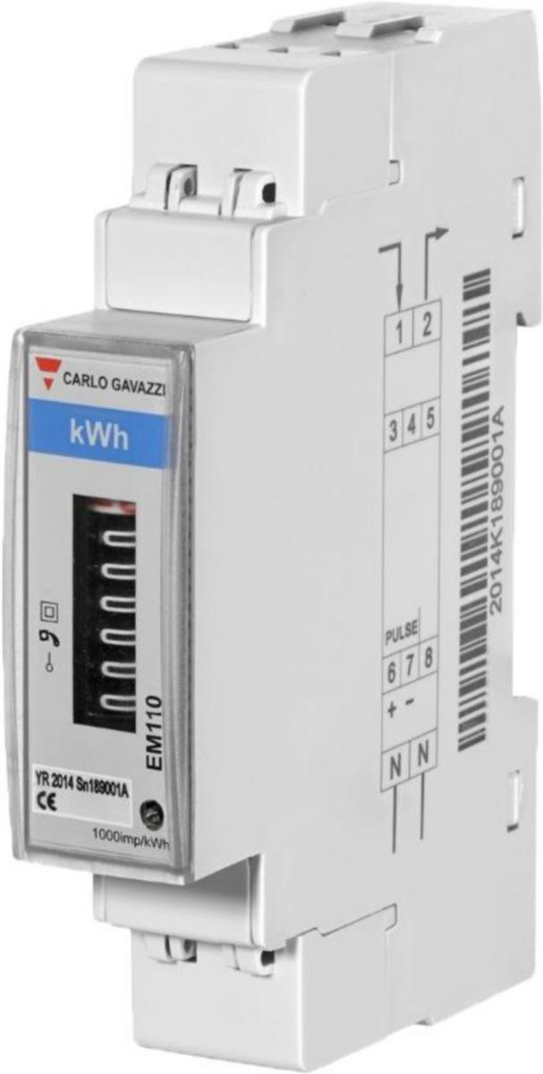 Måler Stansefabrikken 2P 45A mekanisk - Måler 2p 45A mek EM110 MID