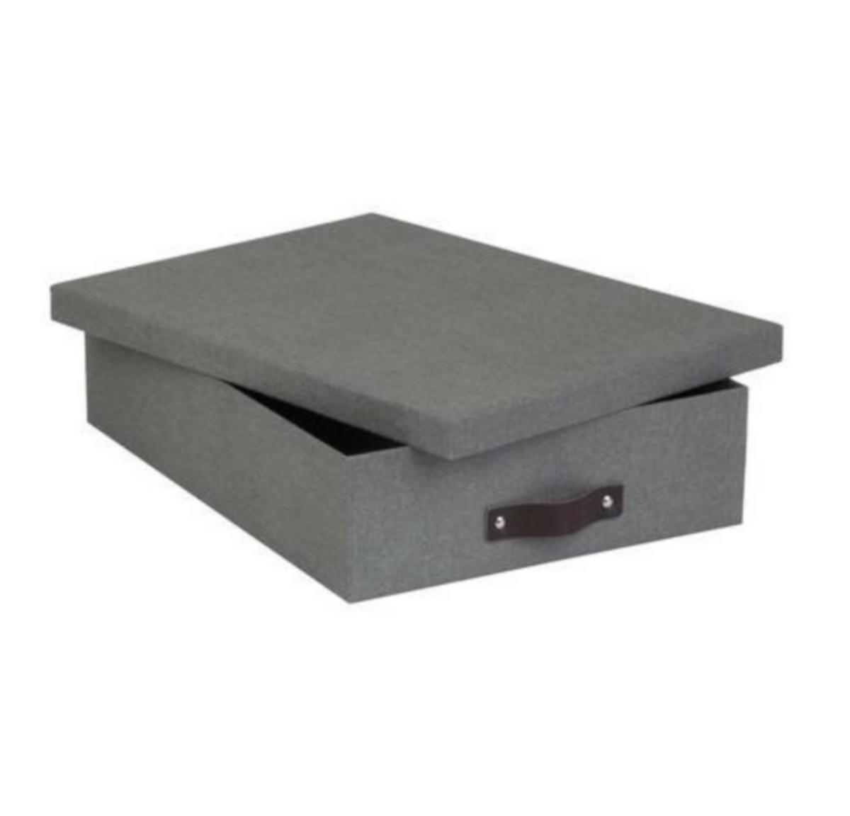 Dokumentboks Oskar Bigso - Dokumentboks Oskar Bigso A4 26x35x8,5cm grå