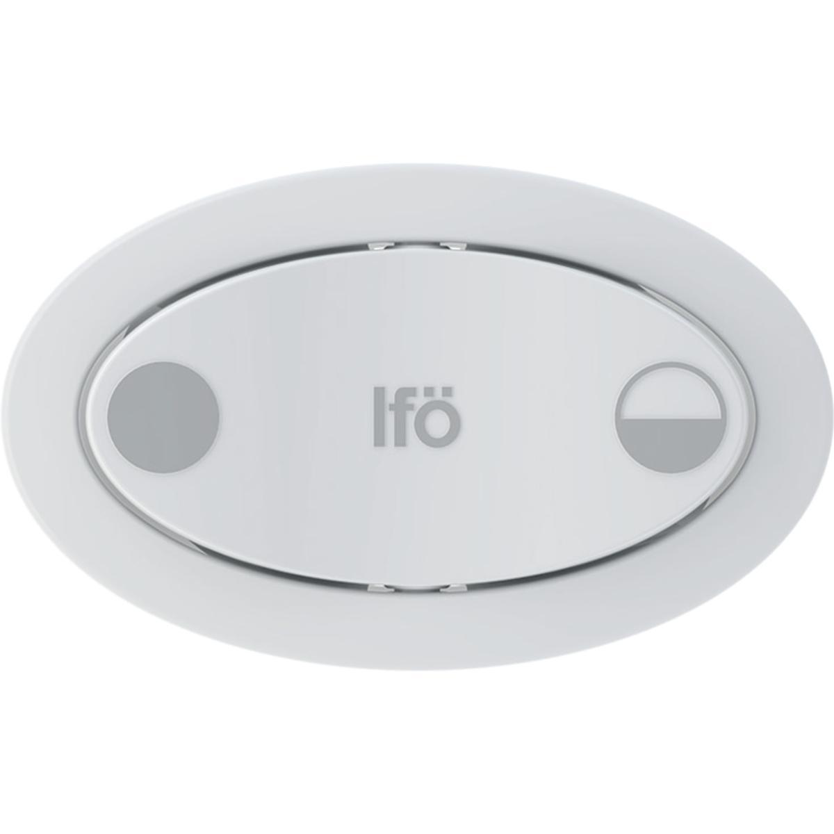 Spyleknappsett Cera, hvit - IFØ Cera Spyleknappsett komplett/hvit