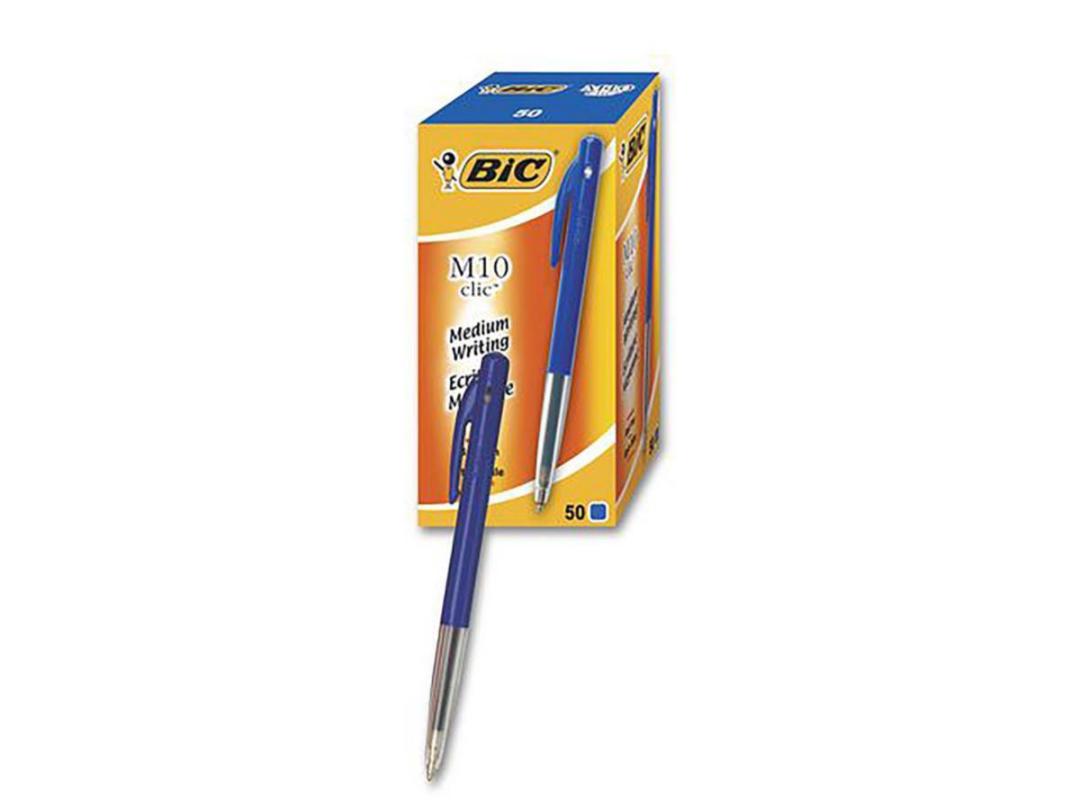Kulepenn Bic Clic M10 - Kulepenn Clic M10 Bic blå