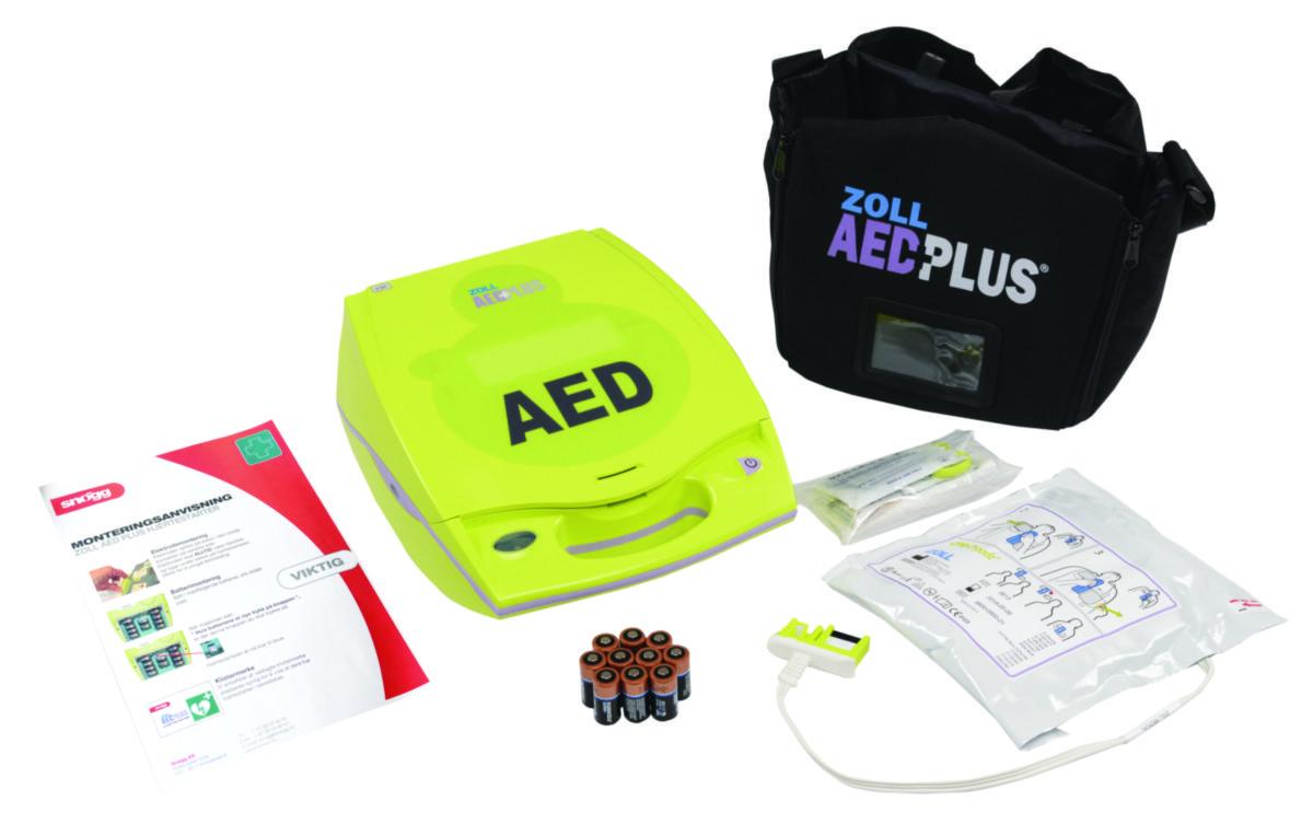 Hjertestarter AED Plus - Hjertestarter Zoll AED Plus komplett