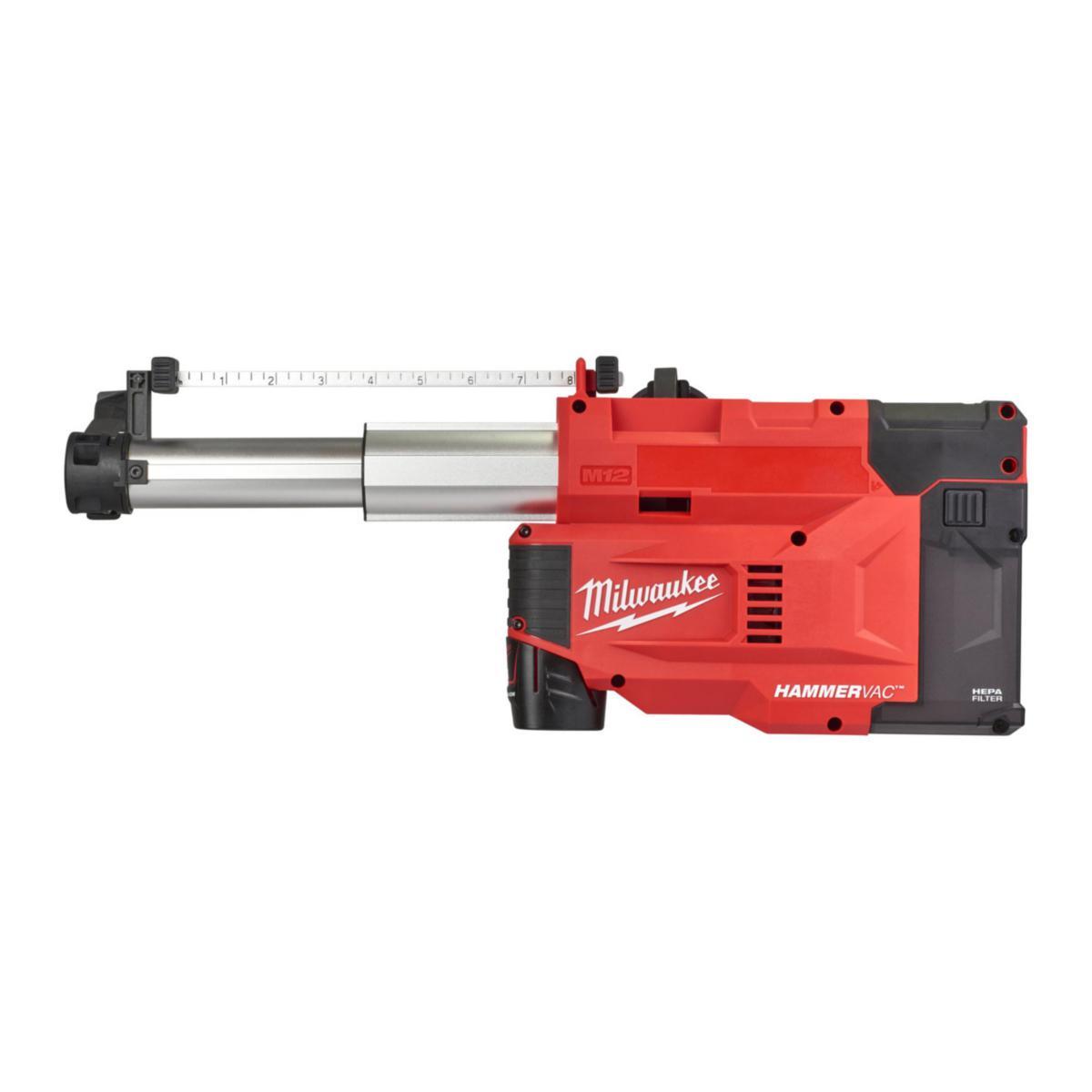 Støvavsug Milwaukee M12 UDEL-201B - Støvavsug M12 UDEL-201B Milwaukee 12V 2.0Ah bag