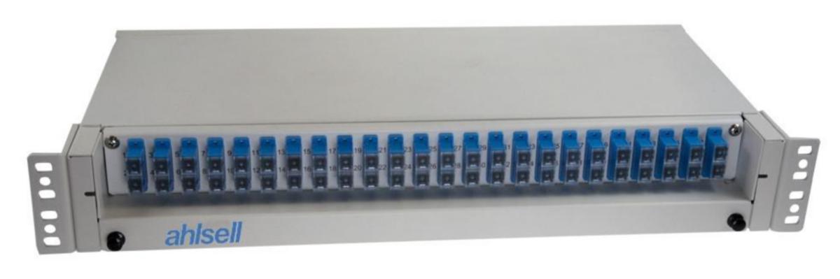 Fiberpanel Ducatel 1,5U 24 SC/UPC - Fiberpanel 1,5U 24 SC/UPC Dpx adapter, pigtail mont.inst kit