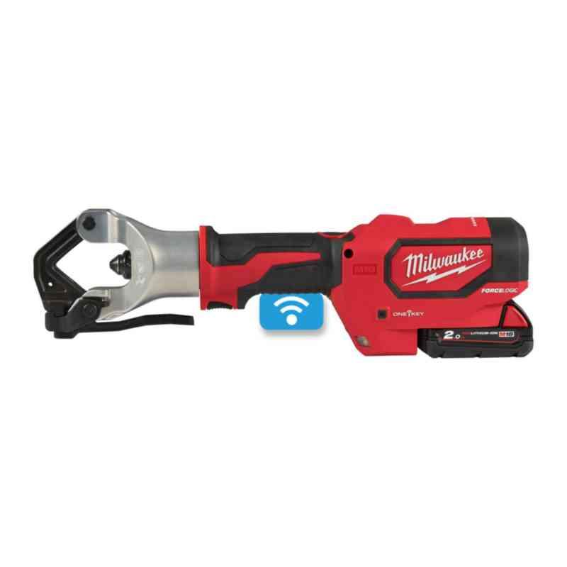 Pressmaskin Milwaukee M18 HDCT-202C - Pressmaskin M18 HDCT-202C Milwaukee 18V 2x2.0Ah