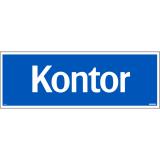 Skilt Systemtext "Kontor"