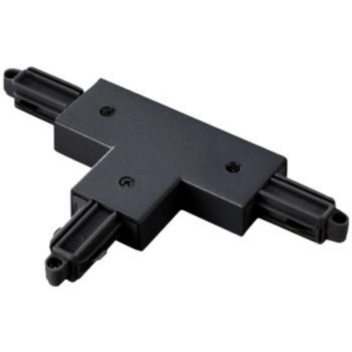 T-kobling Unilamp Titan - Titan T Kobling Sort Høyre Tilbehør til 1 fase spotskinne