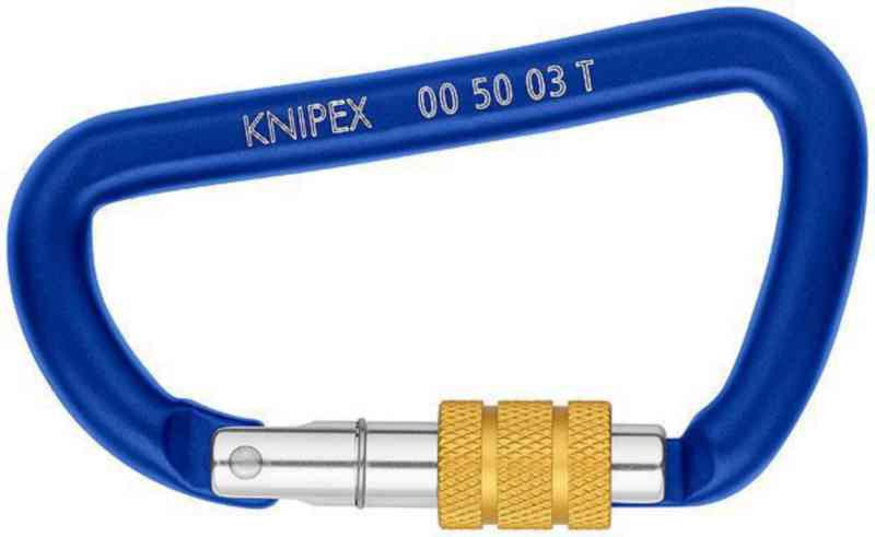 Karabinkrok Knipex 005003TBK - Karabinkrok 005003TBK Knipex 2stk m/skrusikring