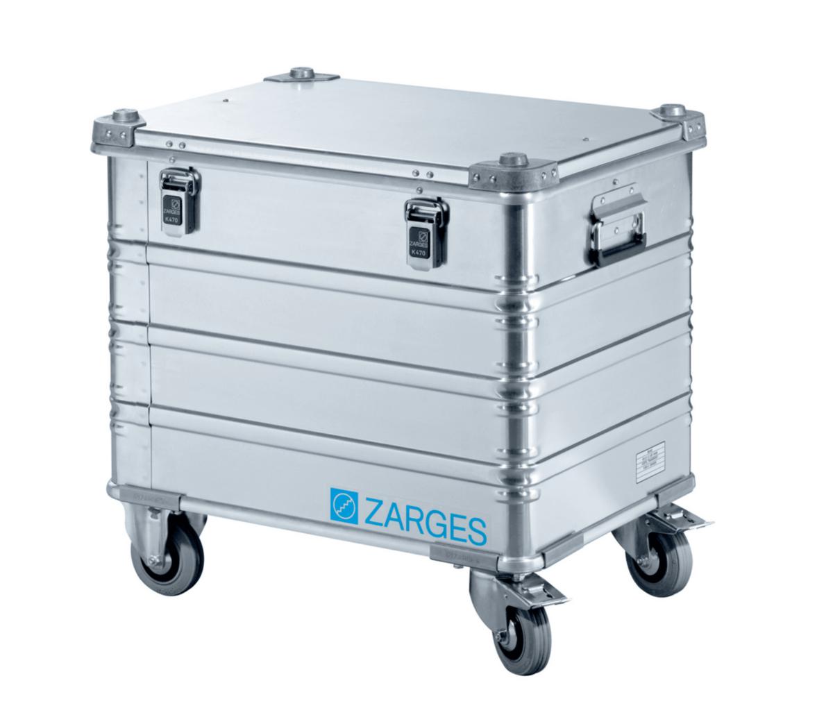 Hjulsett Clip-On Zarges - Hjulsett Aluminiumskasse faste Zarges Clip-on faste 40741