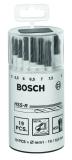 Metallborsett Bosch HSS-G 19-deler