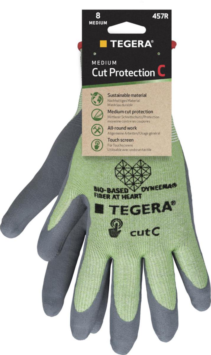 Monteringshanske skumnitril Tegera® 457R - Monteringshanske skumnitril Tegera 457R str 9