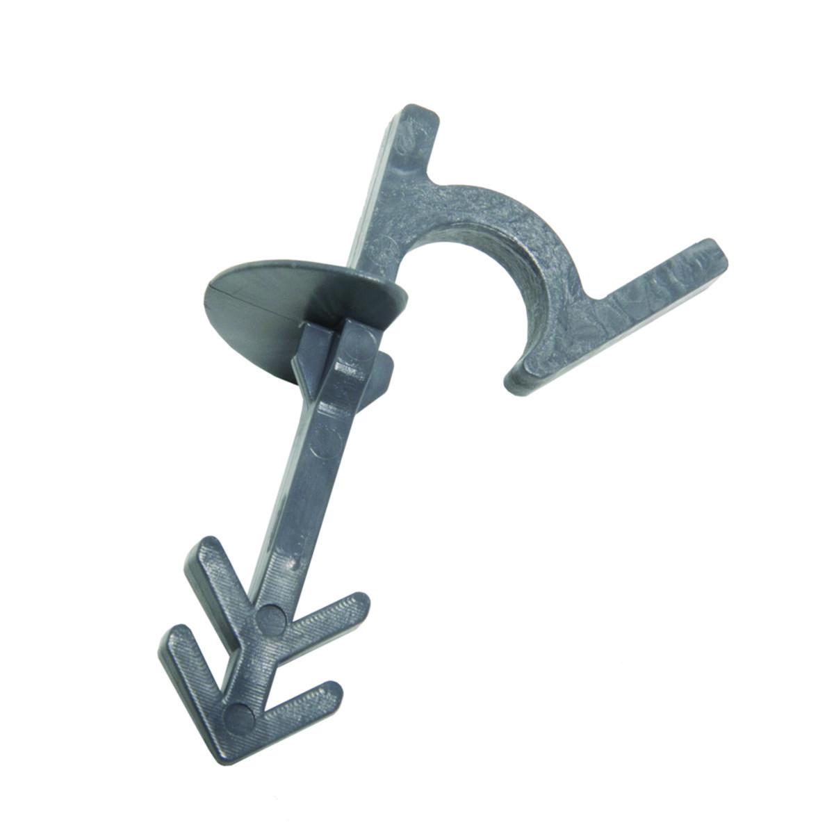 Festeklips f/ Injeksjonsslange Plast - Festeklips Plast Injeksjonsslange