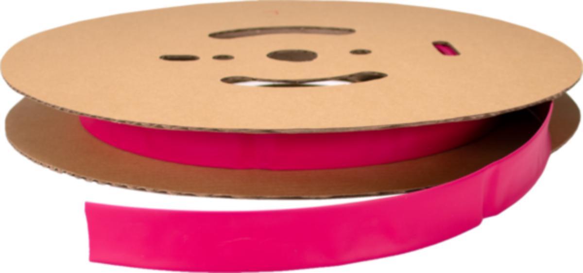 Krympeslange Melbye Tynnvegget, uten lim, rød, på rull - Krympesl. rød 18-6 mm CPX300