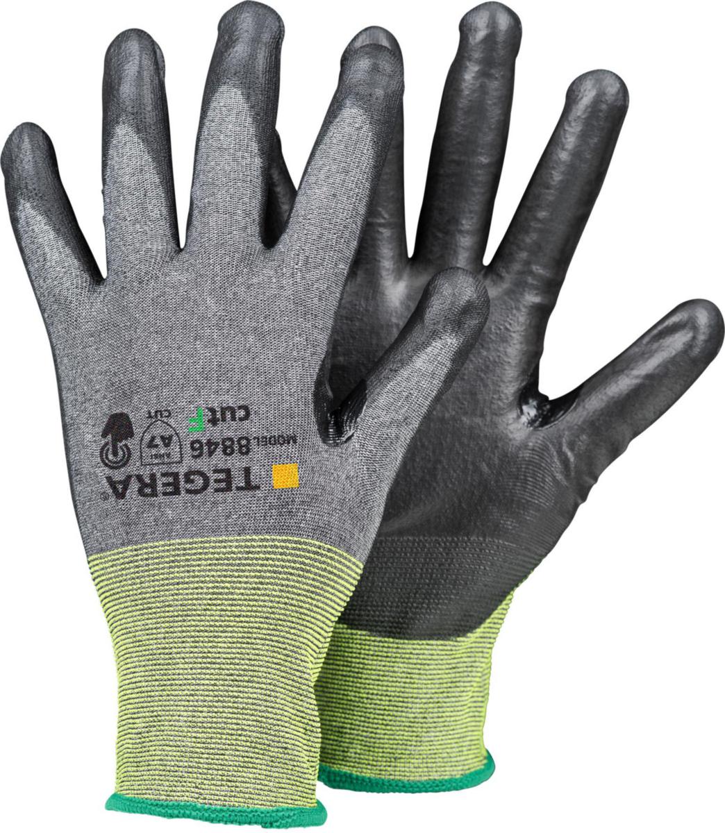 Monteringshanske PU Tegera® 8846 Cut F - Monteringshanske PU Tegera 8846 Cut F str 12