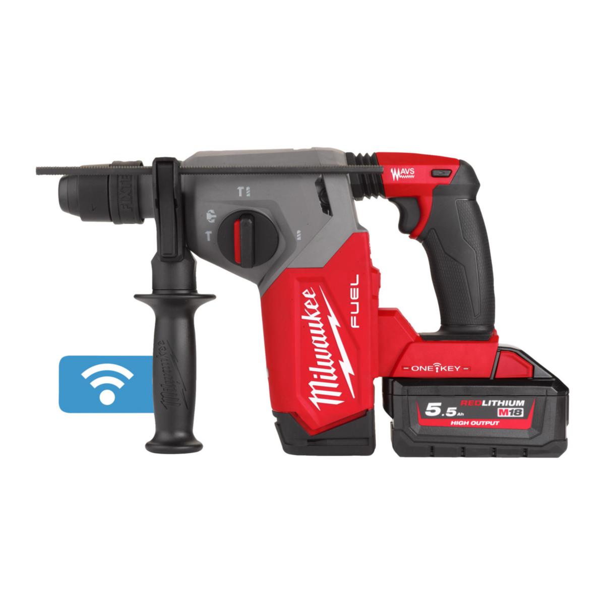 Borhammer Milwaukee M18 ONEFHX-552X - Borhammer M18 ONEFHX-552X Milwaukee 18V 5.5Ah koffert