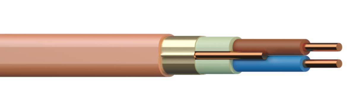 Installasjonskabel Draka PR T&K - PRSuper 500V 2x1.5/1.5 BRUN