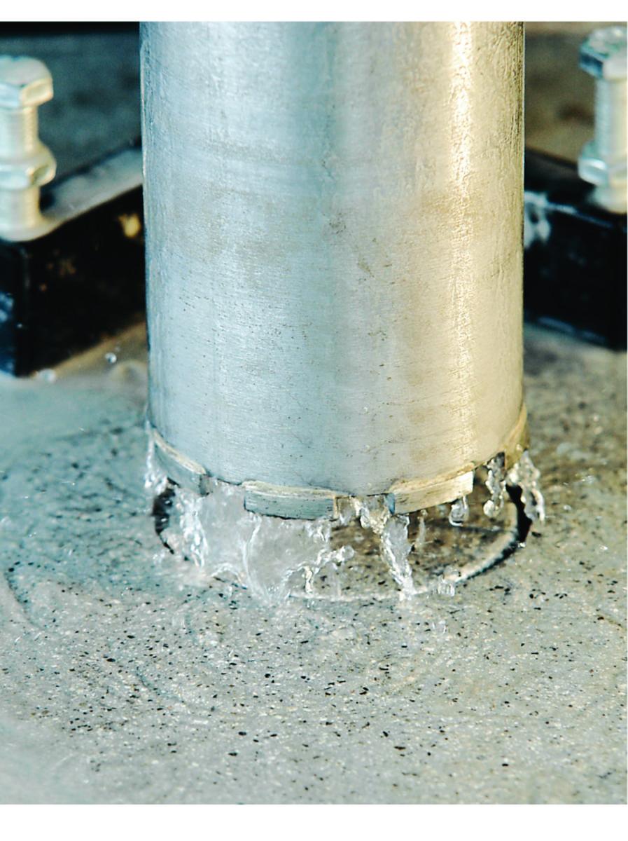 Diamant kjerneborkroner Rems UDKB-LS - Diamantborekrone univ. UDKB-LS Rems Ø102X420XUNC 1 1/4