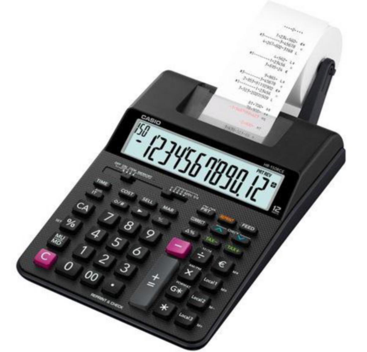 Bordregner Casio - Bordregner HR-150RCE Casio