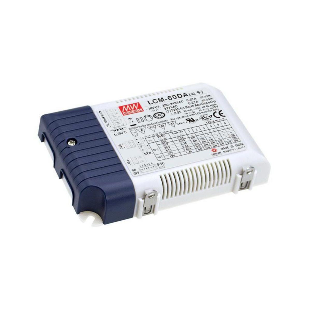 LED Driver Nortronic LCM 24V - LED Driver LCM 500-1400mA 60W DALI/Imp