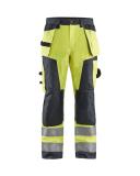 Håndverksbukse 4X Blåkläder 1552 HiVis kl.2