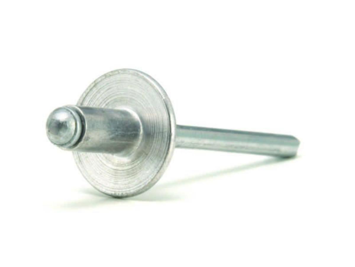 POP-nagle standard "stort hode" aluminium - Popnagle TAPD68BSLF 001 S5C Emhart 4.8X11.6mm