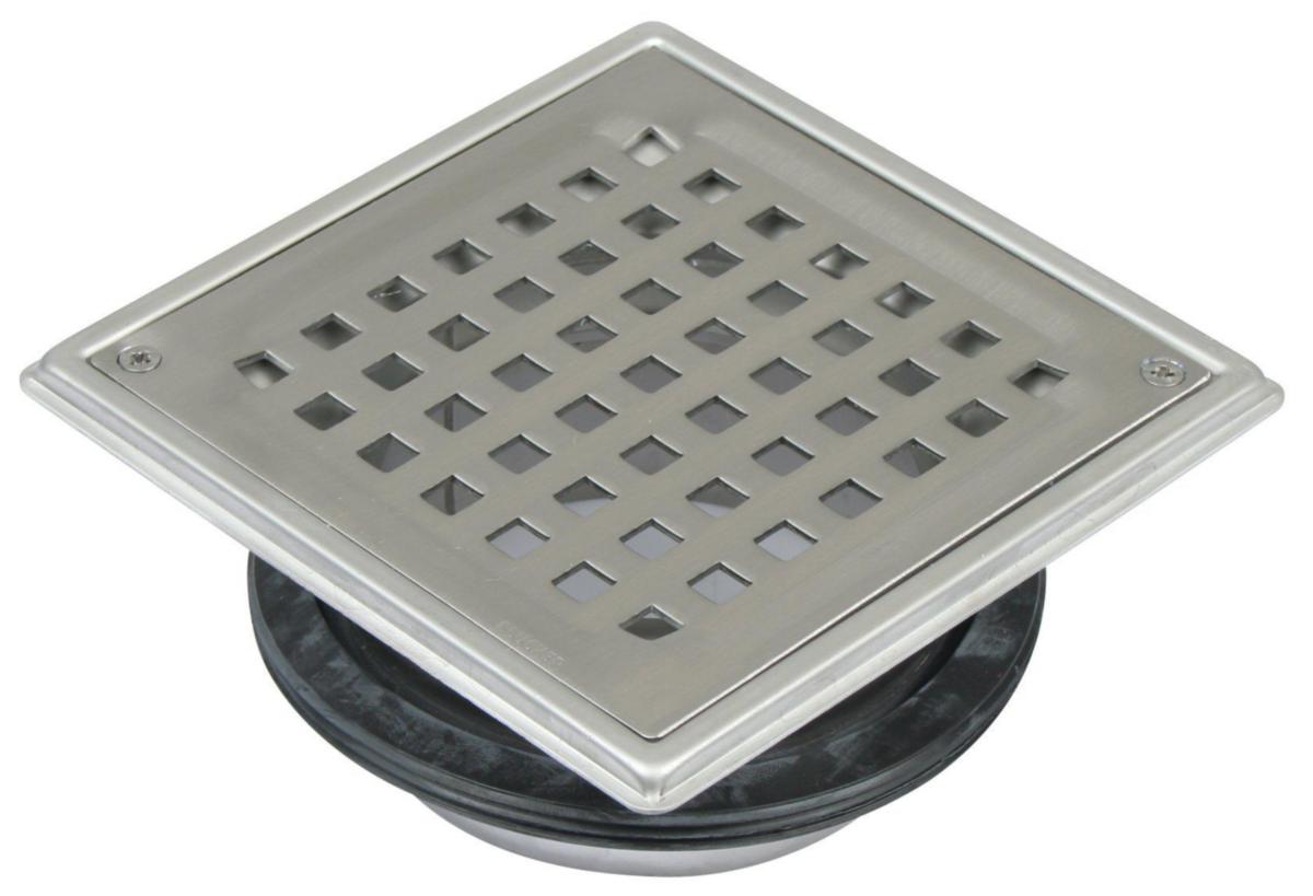 Marine sluk for flise- eller tregulv, overdel, Blücher - Overdel f/flis-betong AISI 304