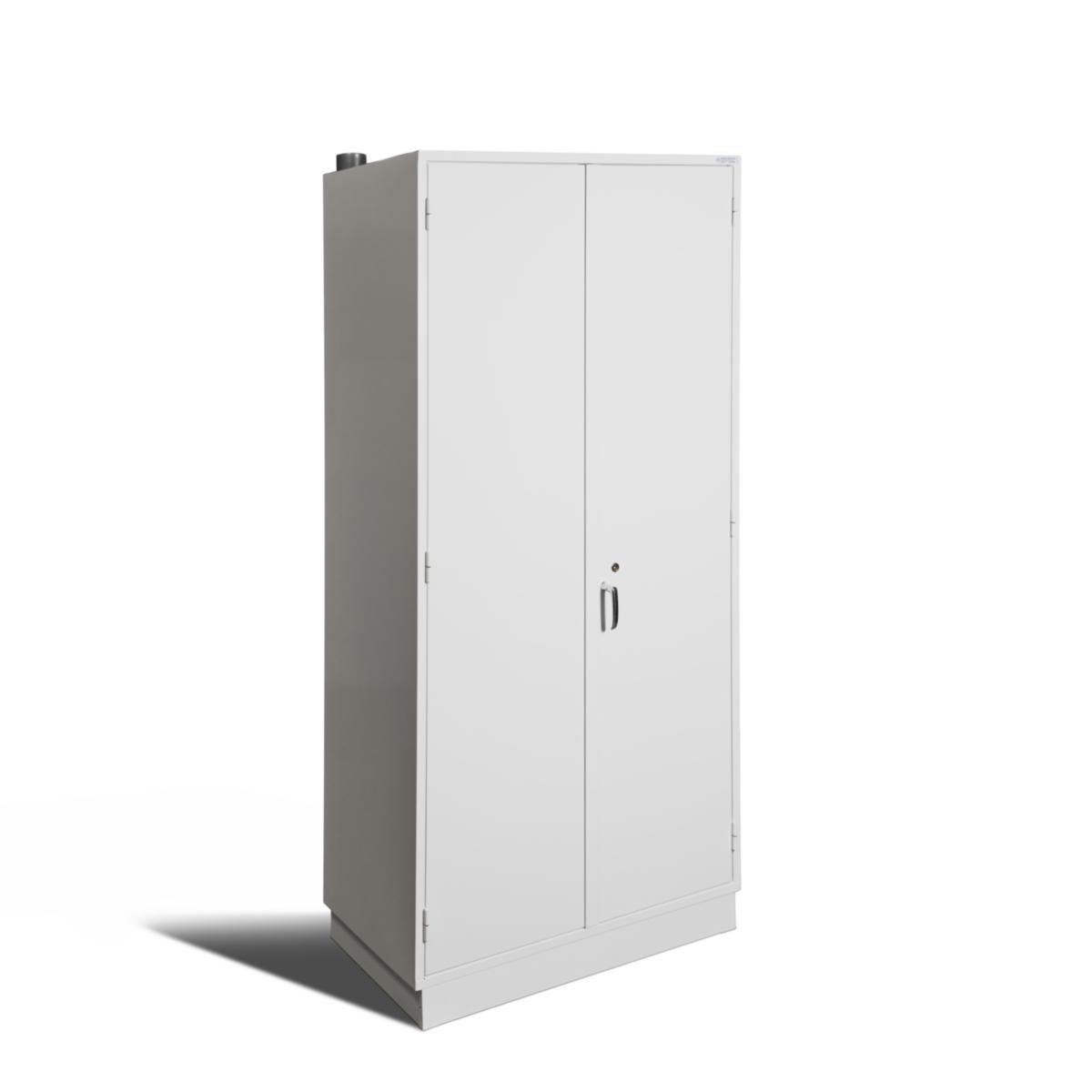 Gift- og kjemikalieskap, brannisolert - Oppbevaringsskap/giftskap Jiwa G2004B 2095x1000x450 mm