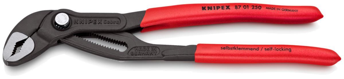 Vannpumpetang Knipex 8701 Cobra - Vannpumpetang 8701 Cobra SB Knipex 250mm