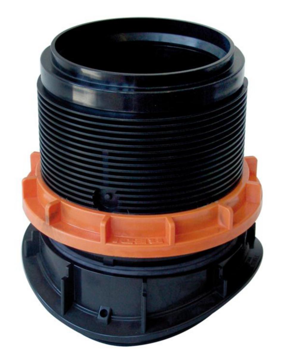 Sadelgren EasyClip Link til plastrør, IBECO - DN315 x 160mm Sadelgrenrør 300 DV rør m/ID og 315 gl.rør