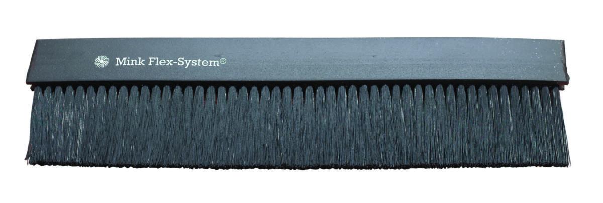 Børste Molex Knutsen for SZB skap - Blindpl.380x40mm grå m/børst