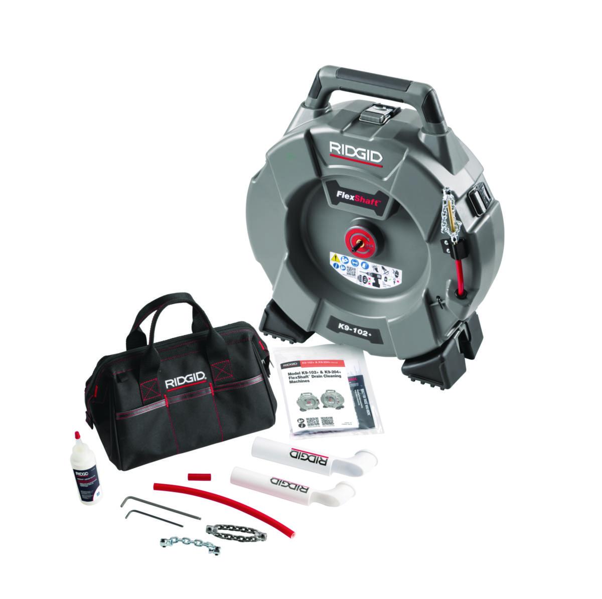 Avløpsrensemaskin Ridgid Flexshaft K9-102 - Avløpsrensemaskin Flexshaft Ridgid K9-102 32-50mm