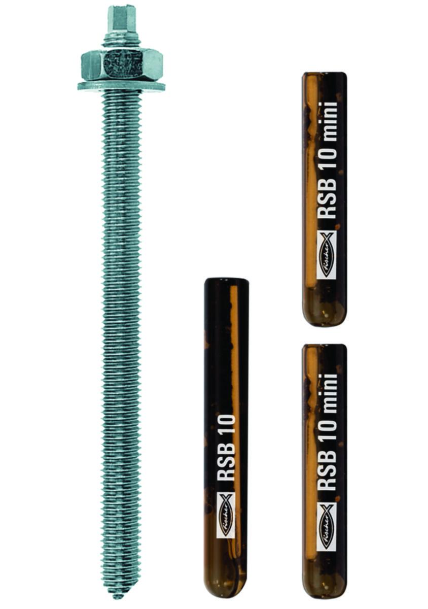 Kjemisk anker fischer RSB - Kjemisk anker RSB M16 MINI A10 glasspatron superbond f/RGM16