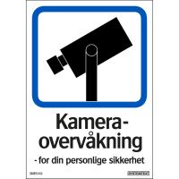 Dekal Systemtext "Kameraovervåkning"