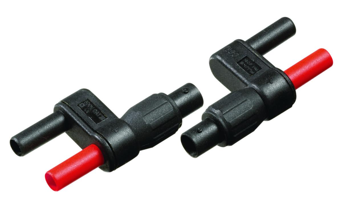 Dobbel bananplugg Fluke PM9081/001 - Fluke PM9081/001 adapter dobb.banan