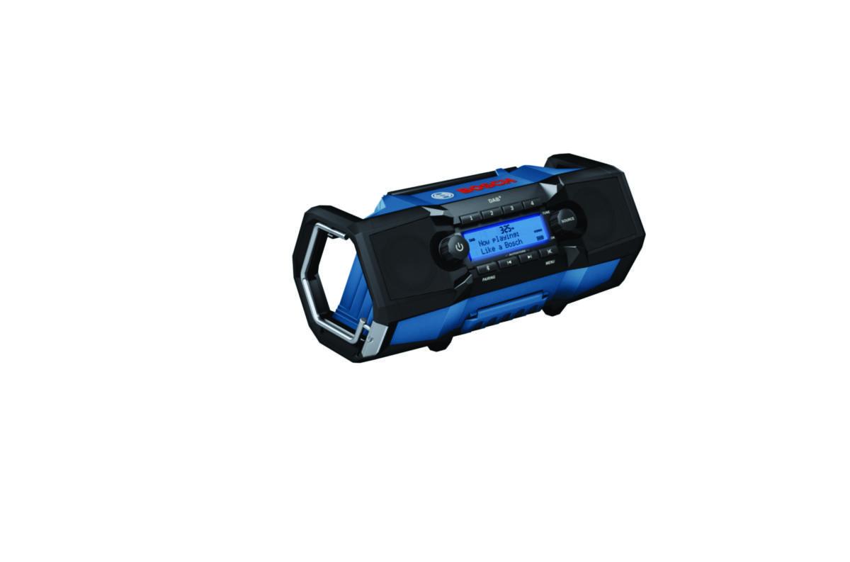Arbeidsradio Bosch GPB 18V-2 SC DAB+ Solo - Radio GPB 18V-2 SC Bosch 18V med DAB+ Solo