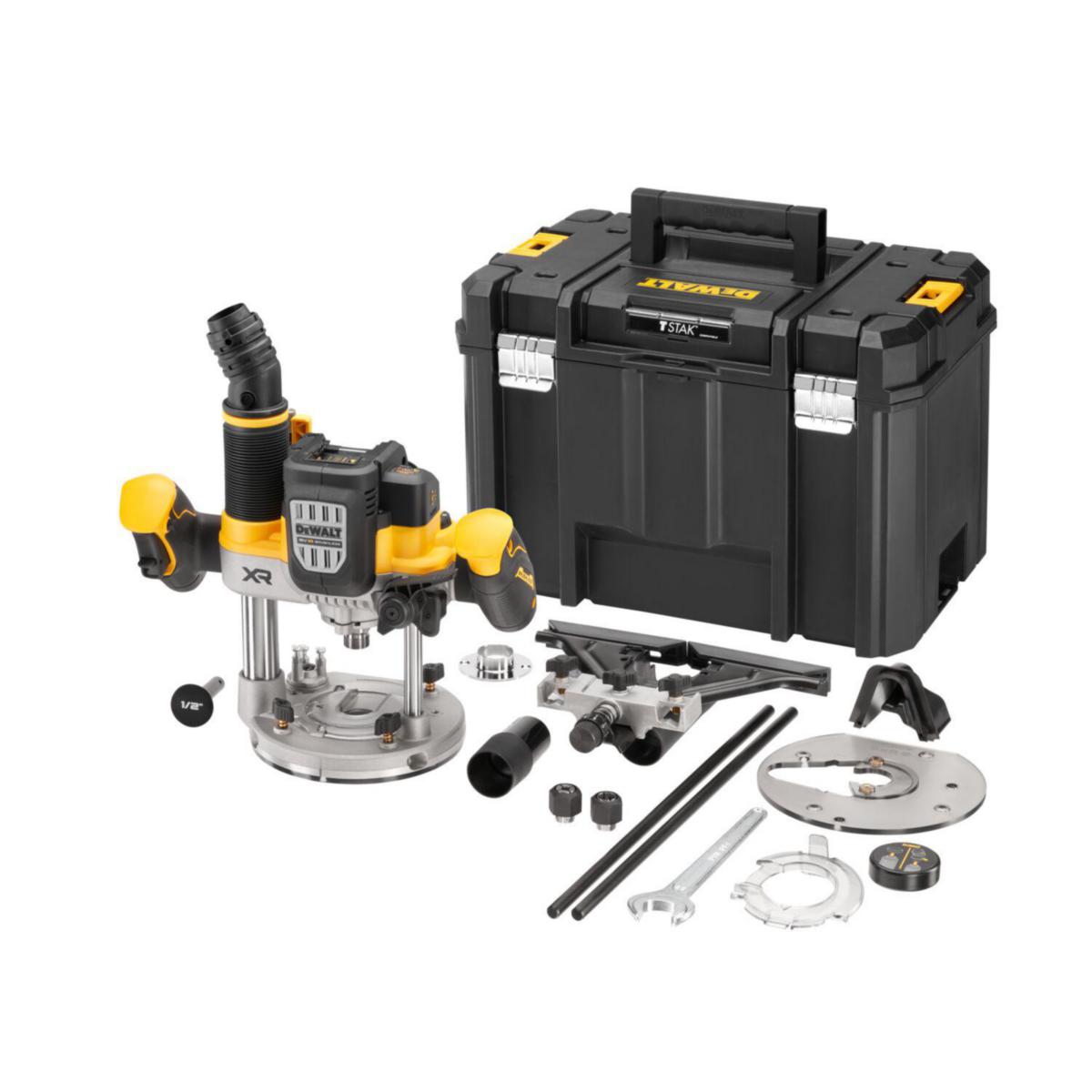 Håndoverfres DeWalt DCW620NT-XJ 18V Solo - Håndoverfres DCW620NT-XJ DeWalt 18V Solo Koffert