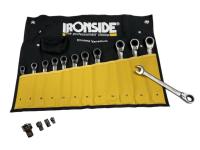 Skrallekombinøkkelsett Ironside 8-19mm, 16 deler