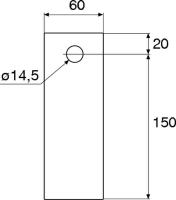 Underlagsplate Wibe FZV