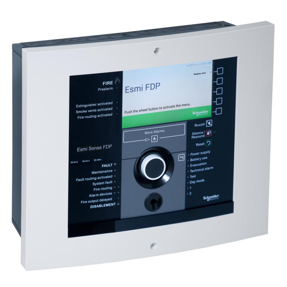 Brannsentral Esmi Sense Schneider Electric - Esmi Sense FDP221 brannsentral