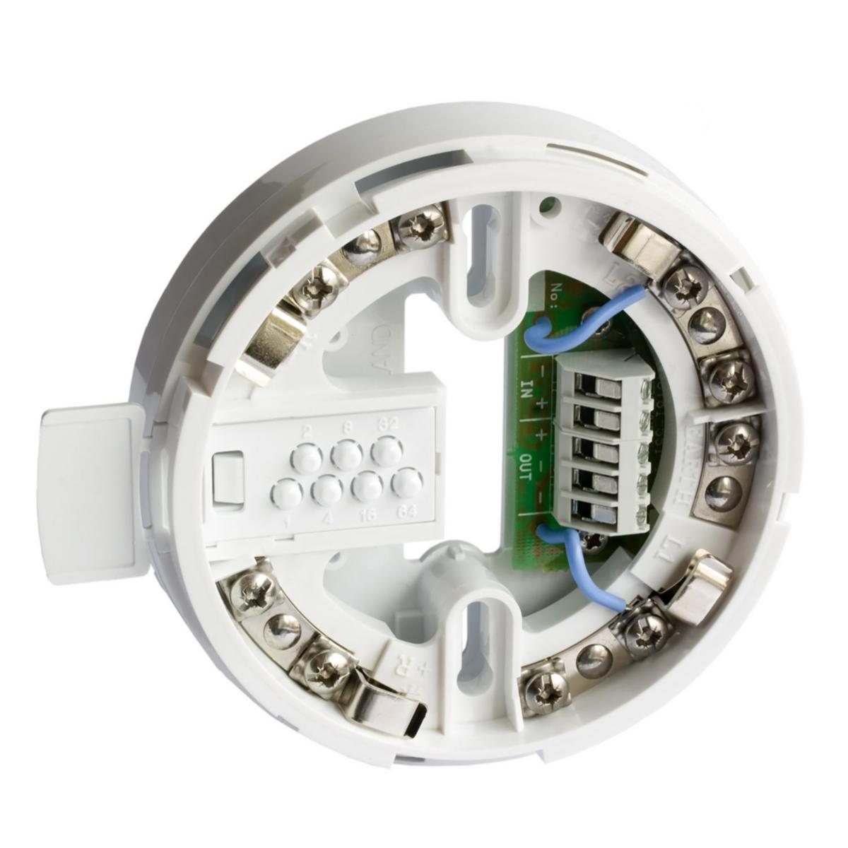 Branndetektorsokkel med isolator Schneider Electric - Sokkel ebi-11 isolator