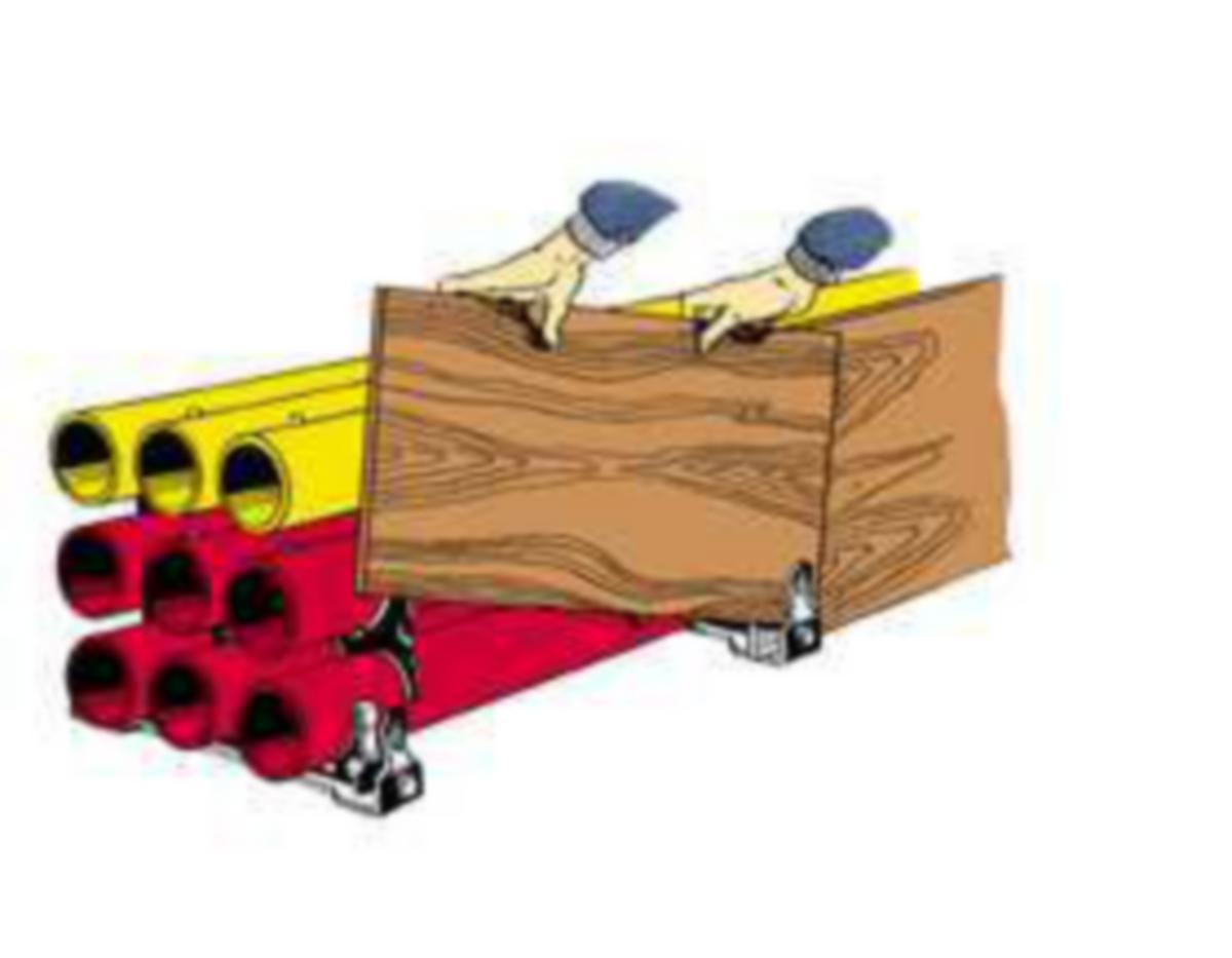 Forskalingsplater OPI - Forskalingsplater f/1x110mm + 2x160mm i høyden OPI FPL 575