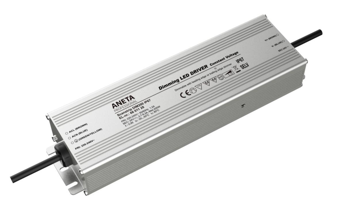 LED driver Aneta Lighting Scanstrip DIM200 - Scanstrip DIM200 IP67 DC24V LE Scanstrip DIM200 IP67 DC24V 20