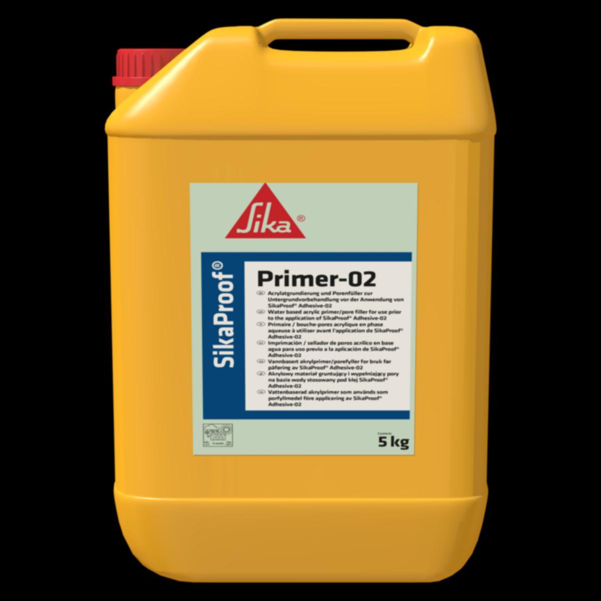 Primer SikaProof® Primer-02 - Primer Sikaproof-02 Sika 5 kg Kanne