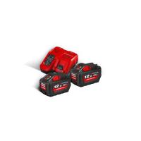 Batterisett Milwaukee M18 HNRG-122 18V 2x12.0Ah