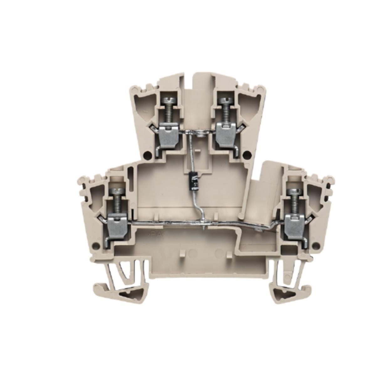 Rekkeklemme Weidmuller WDK 2.5 diode - Rekkeklemme WDK 2.5 diode