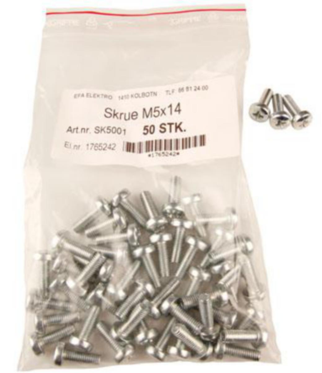 Festemateriell EFA - Skrue 49 SK 5001-M5X14