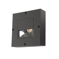 Vegglampe SG® Callisto Square Grafitt